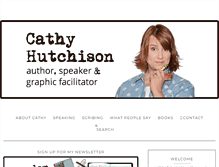Tablet Screenshot of cathyhutchison.net